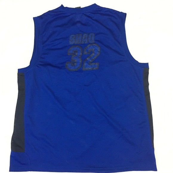 Shaquille O’neal Shaq SO32 NBA Basketball Jersey Set Shirt Short Blue Lakers XL - Picture 9 of 10